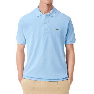 Lacoste Men's Original Classic Fit Polo L.12.12 Petit Pique Shirt Overview Blue